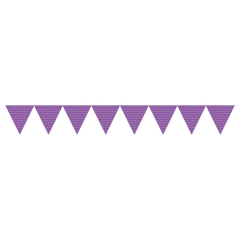 Amethyst Pennant Banner