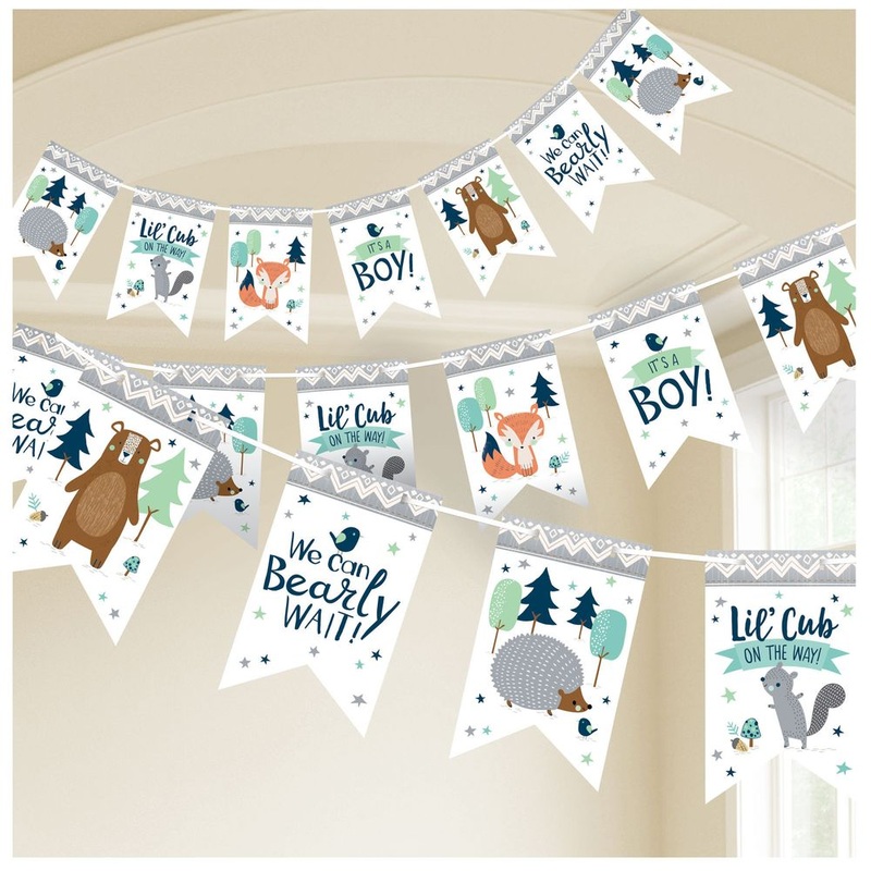 Bear-ly Wait Pennant Banner