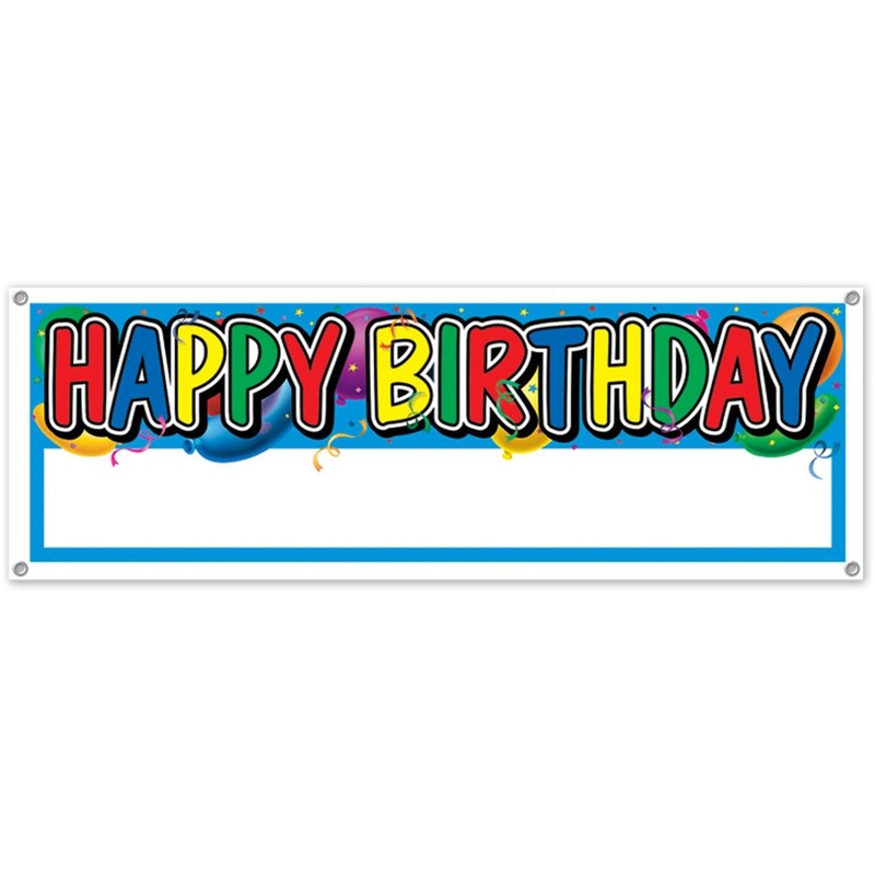 Birthday Sign Banner