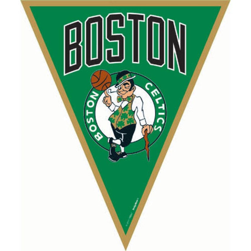 Boston Celtics Pennant Banner