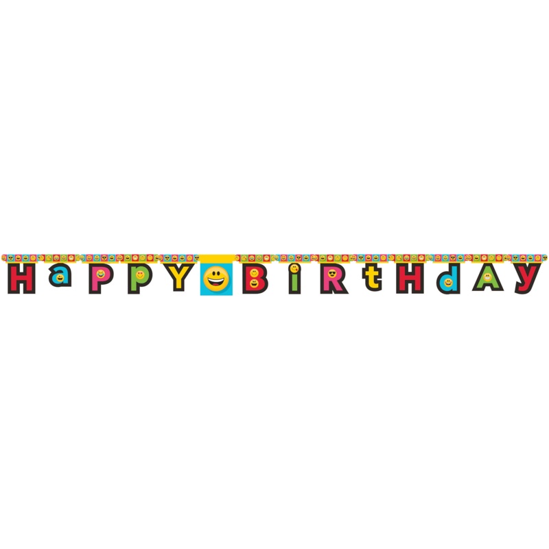 Emojies Letter Banner