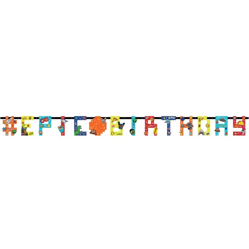 Epic Party Letter Banner