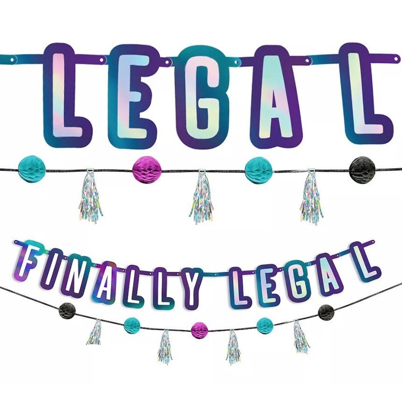 Finally Legal Banner Kit | 1ct