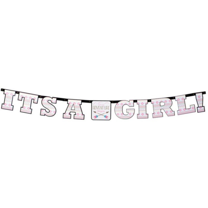 It's A Girl Banner | 7.5ft