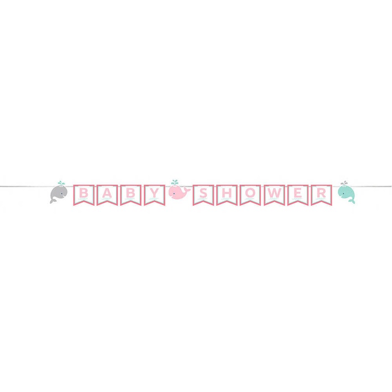 Lil' Spout Pink Letter Banner