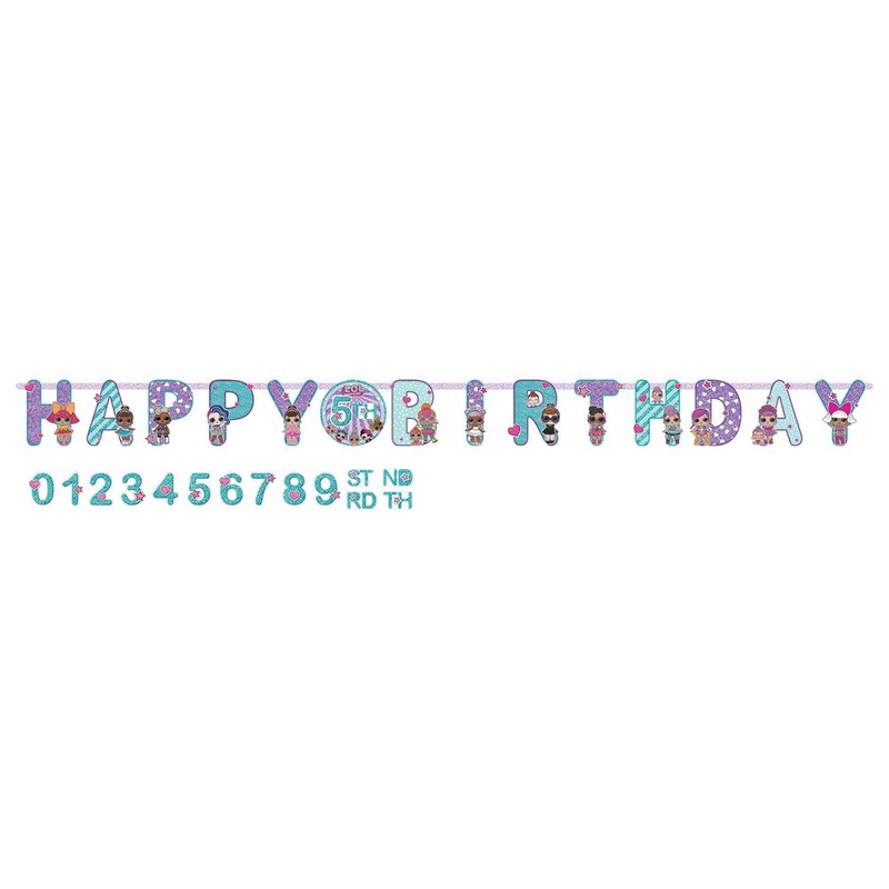 Lol Surprise! Letter Banner