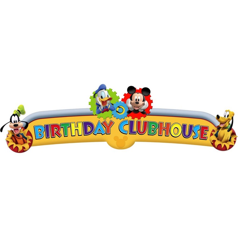 Mickey Playtime Birthday Banner