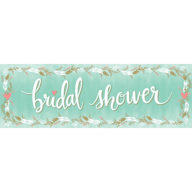 Mint To Be Party Banner