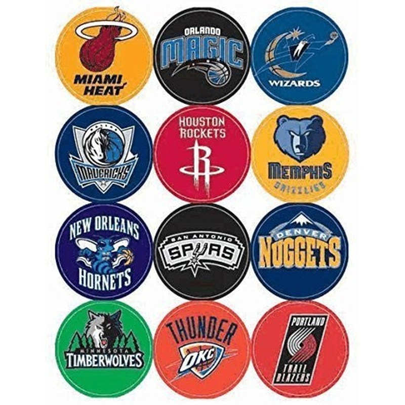 NBA Illustrated Letter Banner
