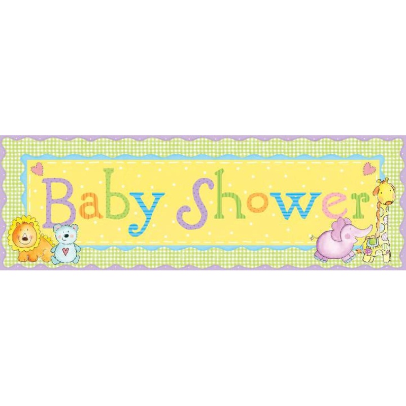 Nursery Friends Giant Banner