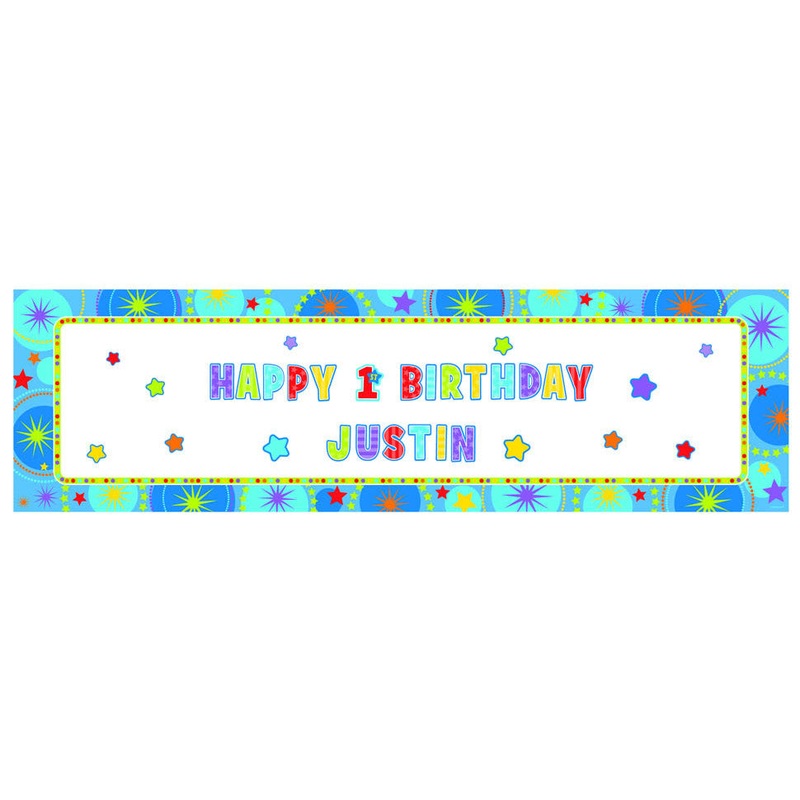 One-derful Birthday Boy Banner