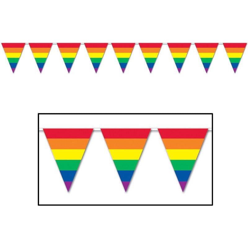 Rainbow Pennant Banner | 1 ct