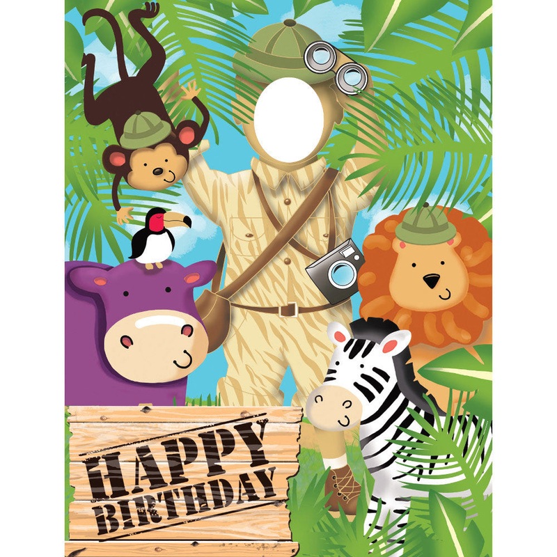 Safari Adventure Photo Op Banner