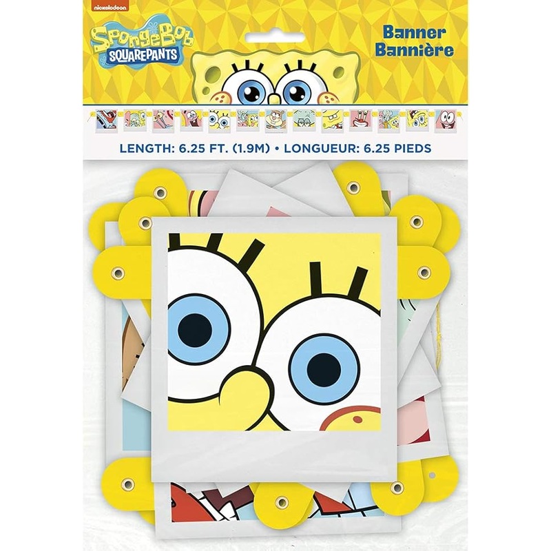 SpongeBob Jointed Banner | 1 ct