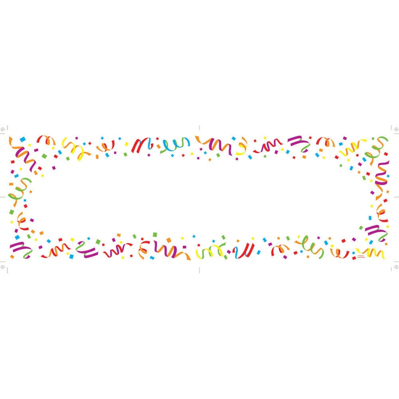 Streamers Fill-In Party Banner