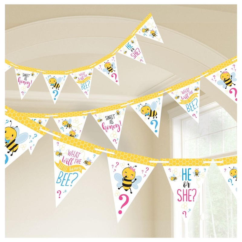 What Will It Bee? Pennant Banner
