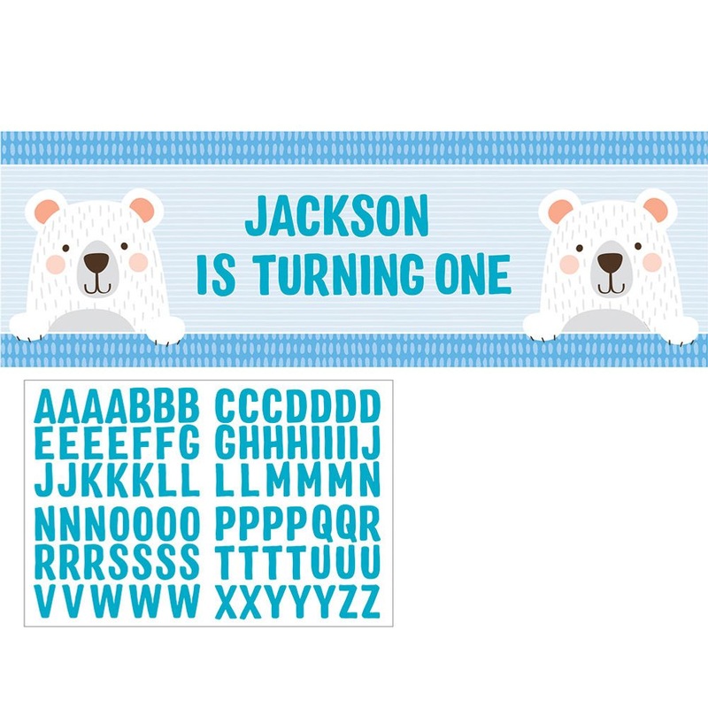 Birthday Bear Party Banner