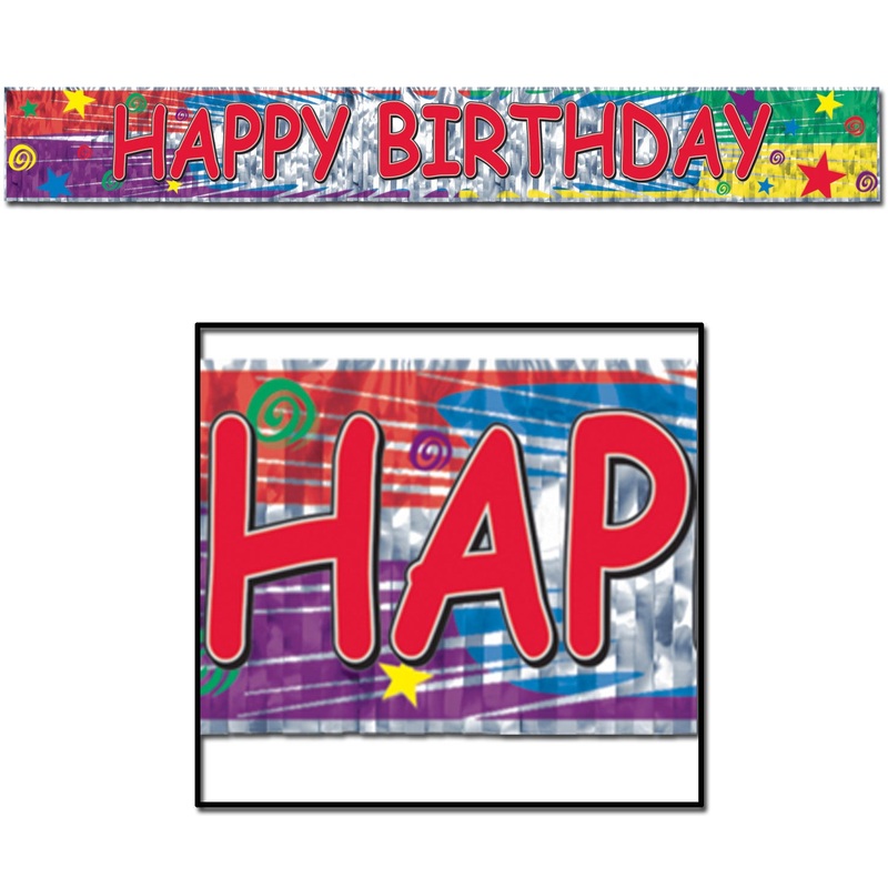 Birthday Fringe Banner