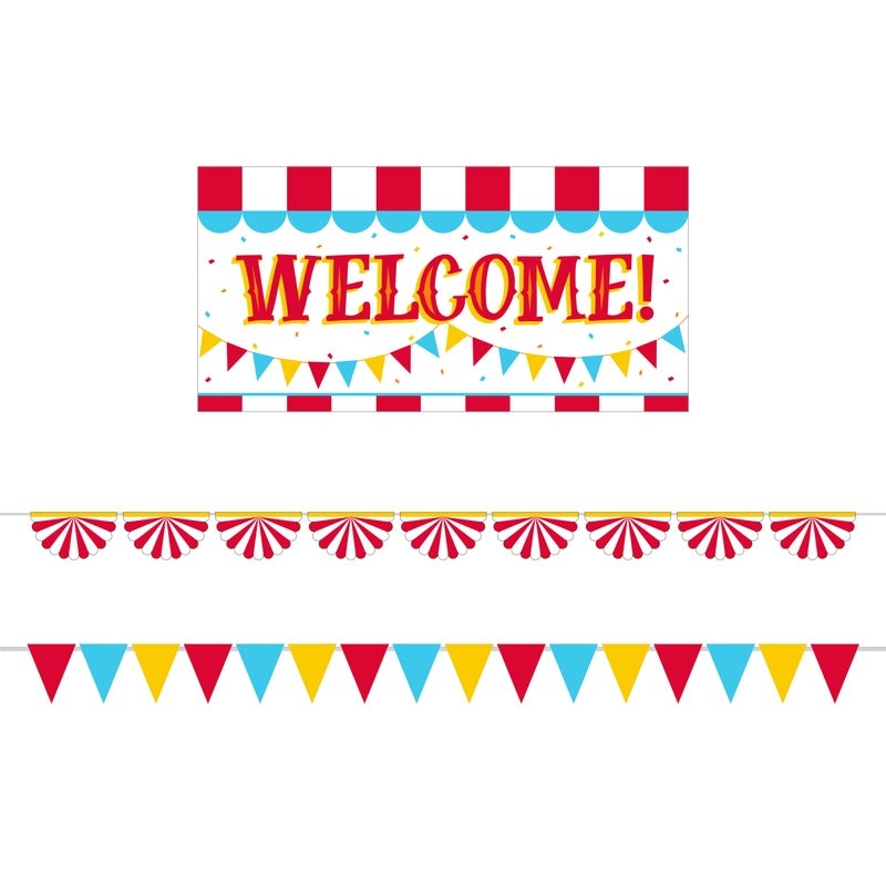 Carnival Decor Banner Kit