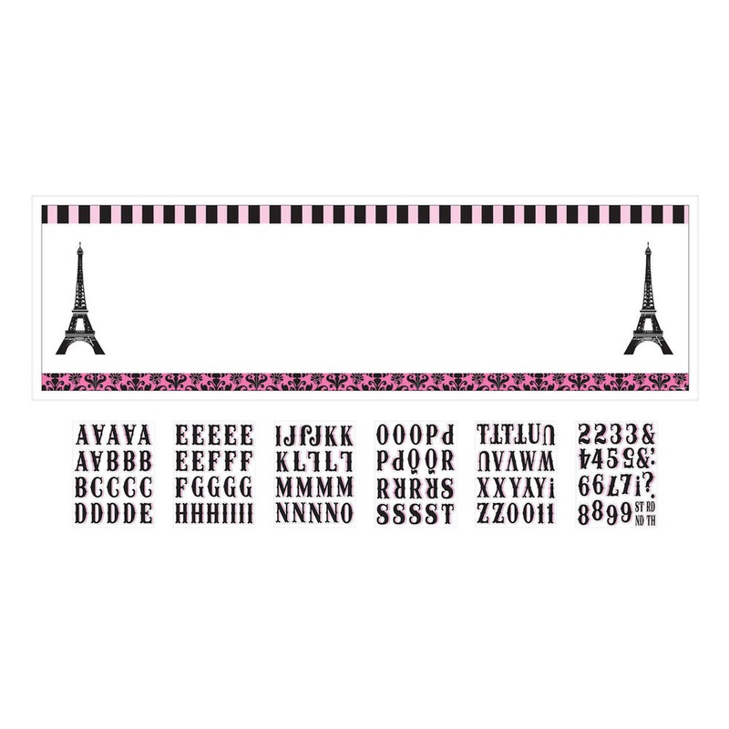 Day In Paris Party Banner