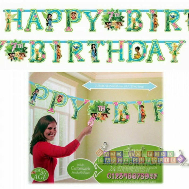 Disney Fairies Jumbo Banner Kit