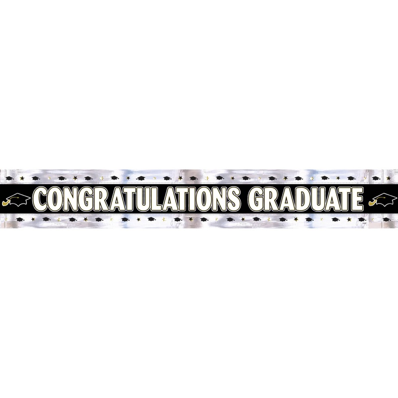 Foil Graduation Banner
