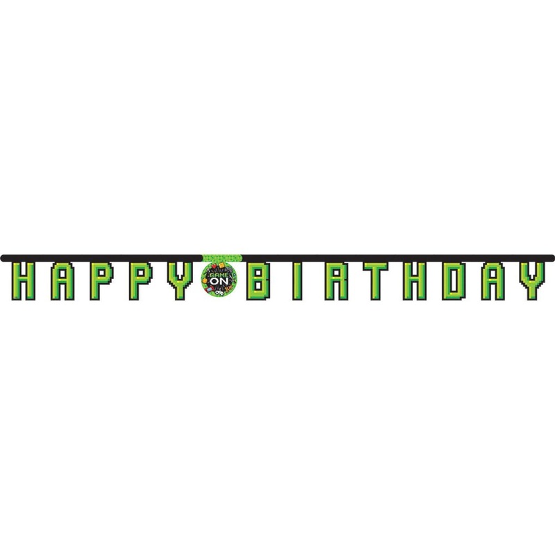 Gaming Party Letter Banner