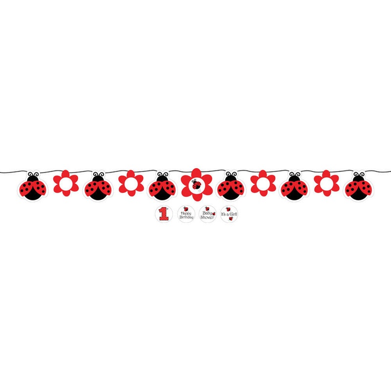 Ladybug Fancy Banner