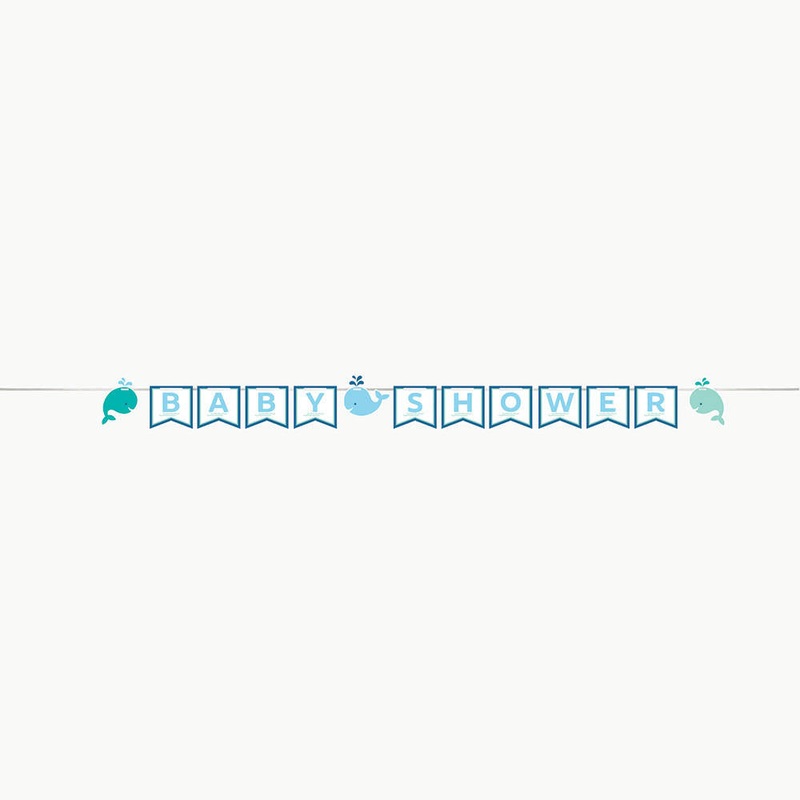 Lil' Spout Blue Letter Banner
