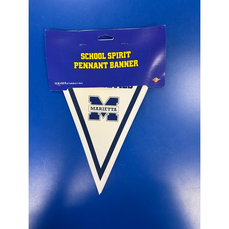 Marietta H.S. Pennant Banner