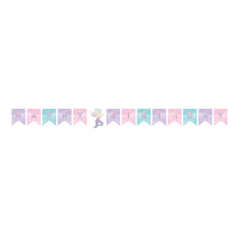 Mermaid Shine Letter Banner