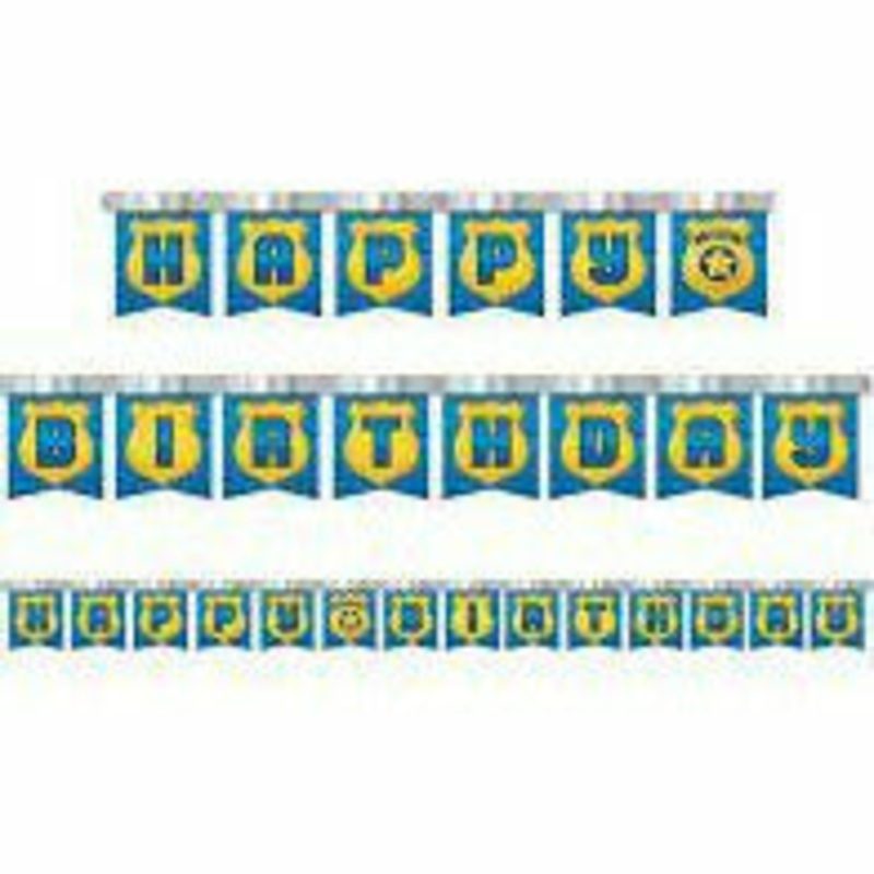 Police Party Jointed Banner