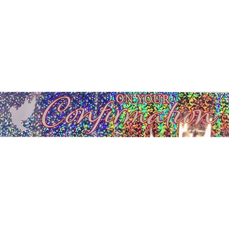 1st Confirmation Foil Banner
