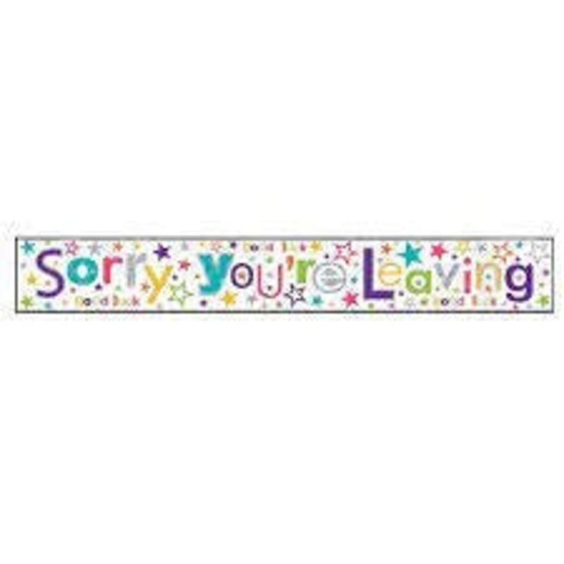 Banner - Sorry You're Leaving