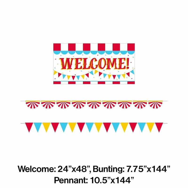 Carnival Banner Kit 3Ct