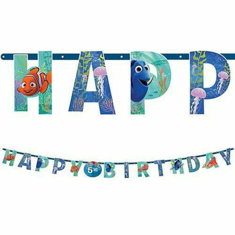 Finding Dory Birthday Banner Kit
