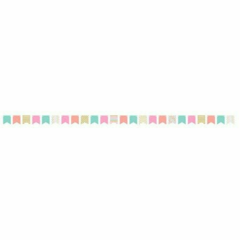 MINI PENNANT BANNER PINK