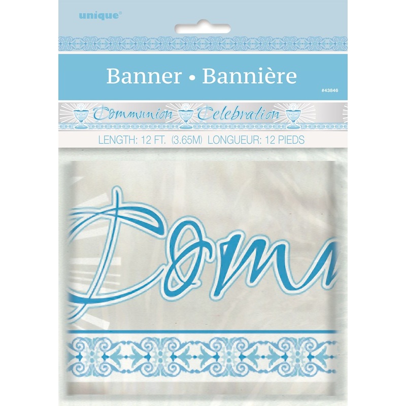 Rad Cross Banner 12ft - Blue Cm