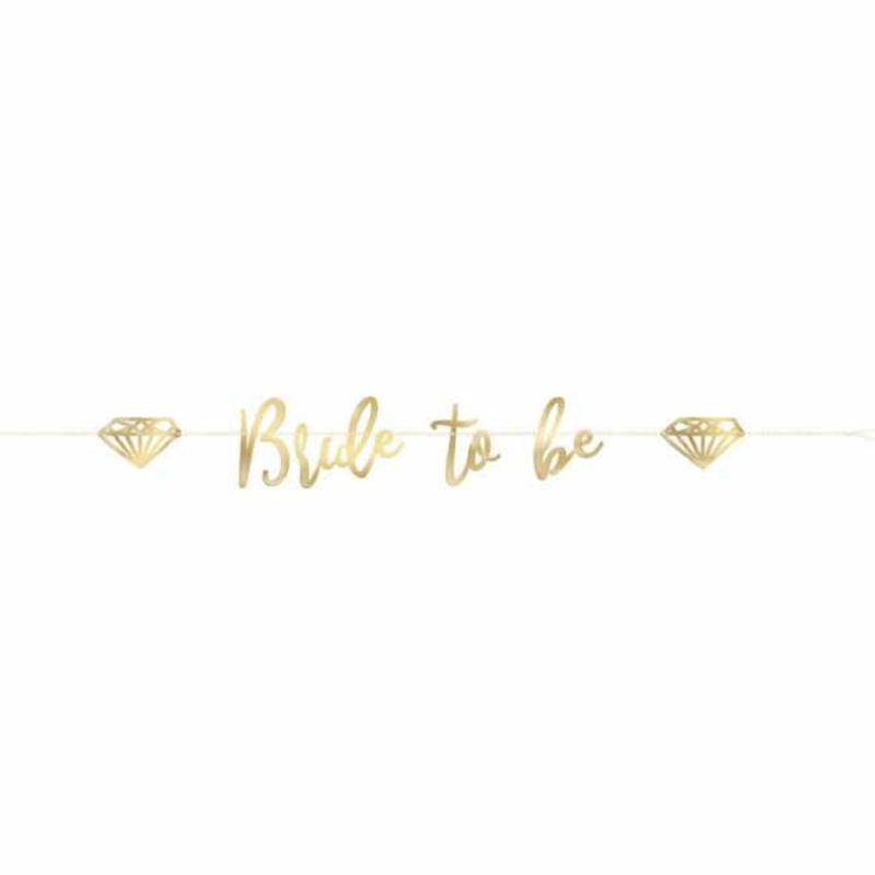 Bride to Be String Banner
