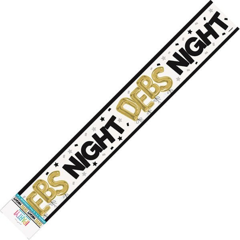 "Debs Night" Foil Banner - 2.74m