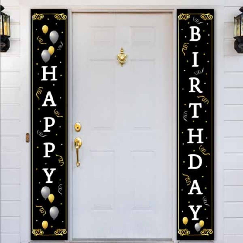 Fabric Birthday Banner Set