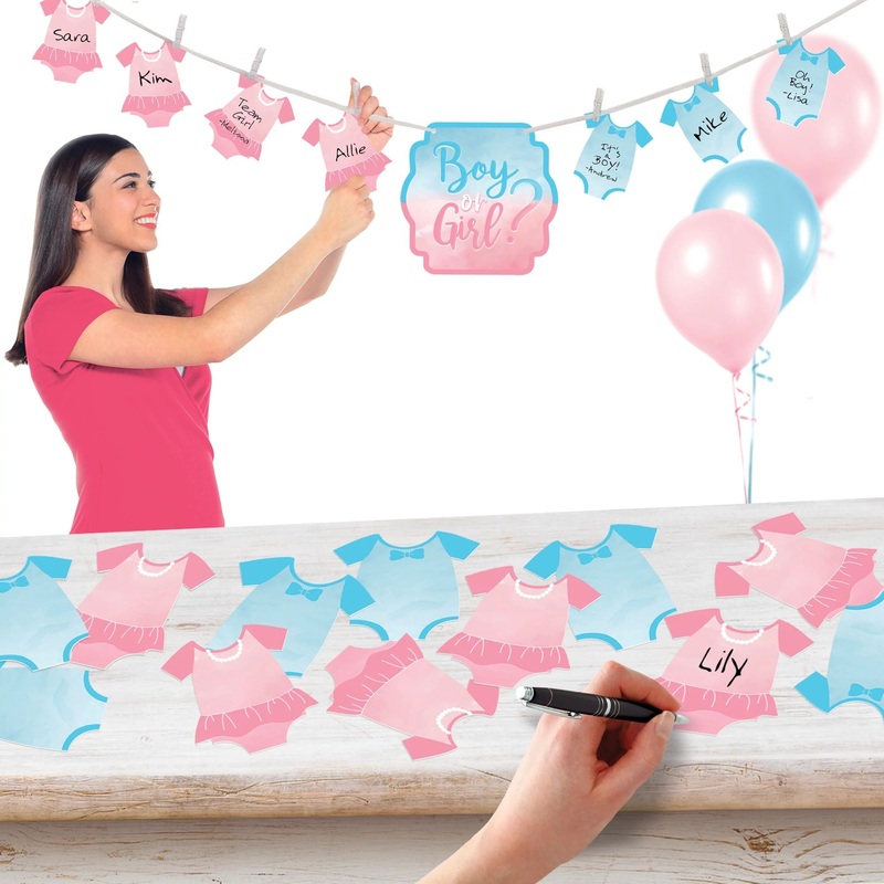 Gender Reveal Onsie Banner