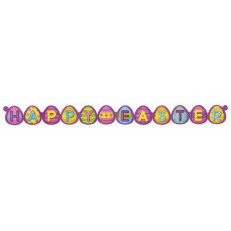 Happy Easter Egg Banner