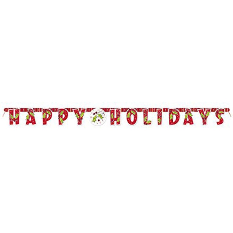 Happy Holidays Jointed Banner