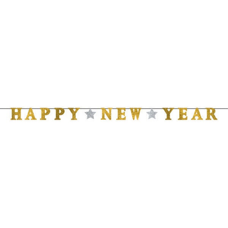Happy New Years Jointed Banner