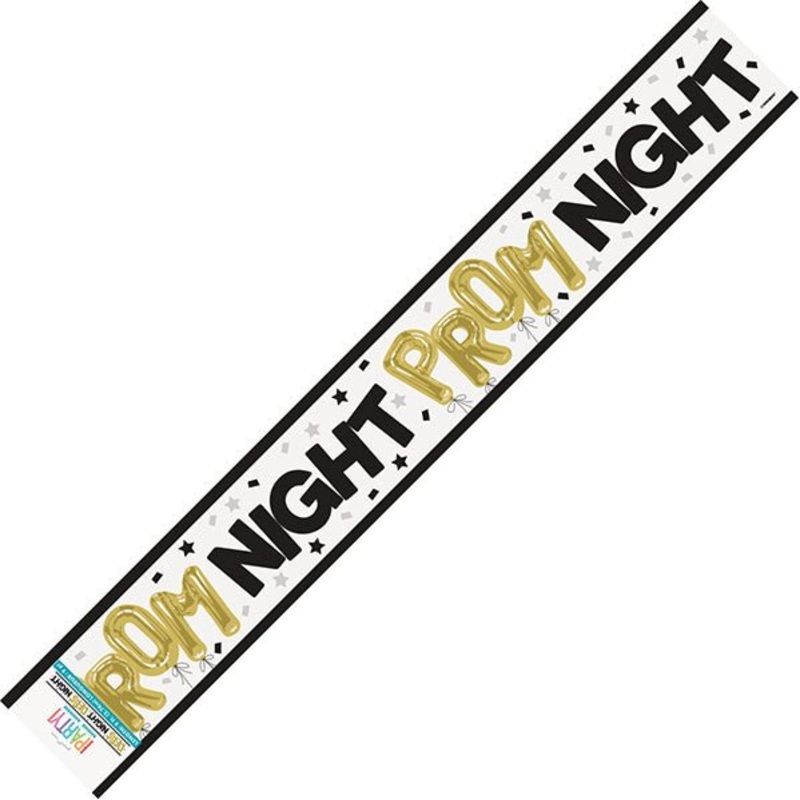 "Prom Night" Foil Banner - 2.74m