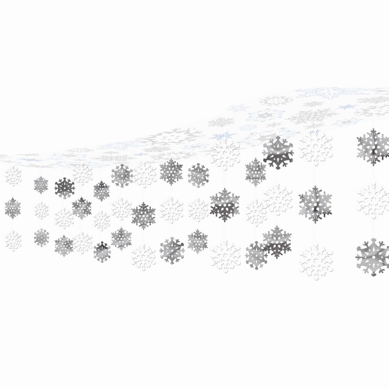 Snowflake Hanging Ceiling Banner