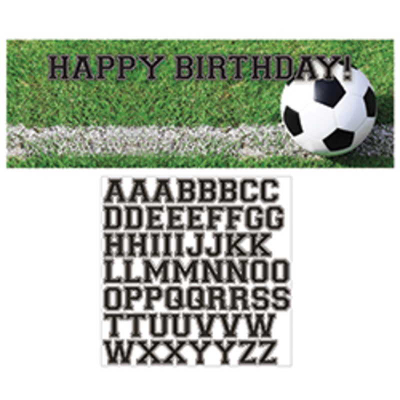 Soccer Giant Party Banner