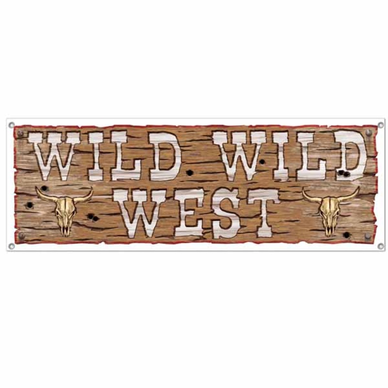 Wild West Giant Banner