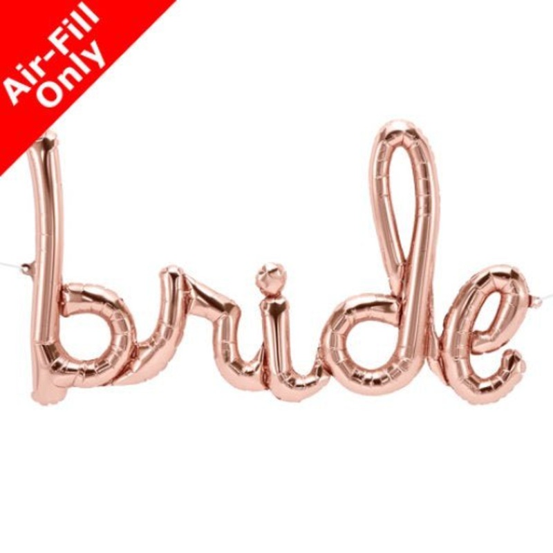 Bride  Balloon Banner